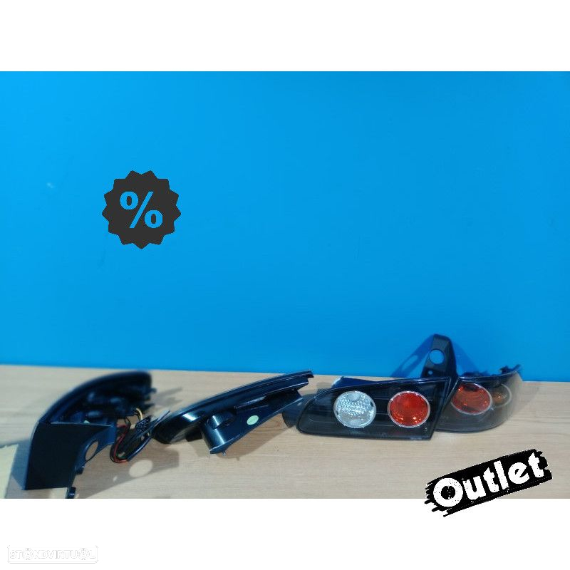 R020079C74 FAROLINS TRASEIROS SEAT IBIZA 6L 02-08 PRETO - 3