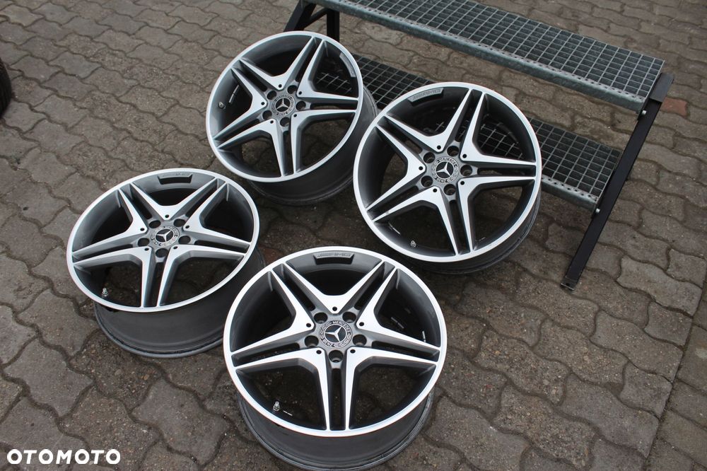 oryg mercedes a-klasa w176 amg 18cali 5x112 et42,5 tpms - 6