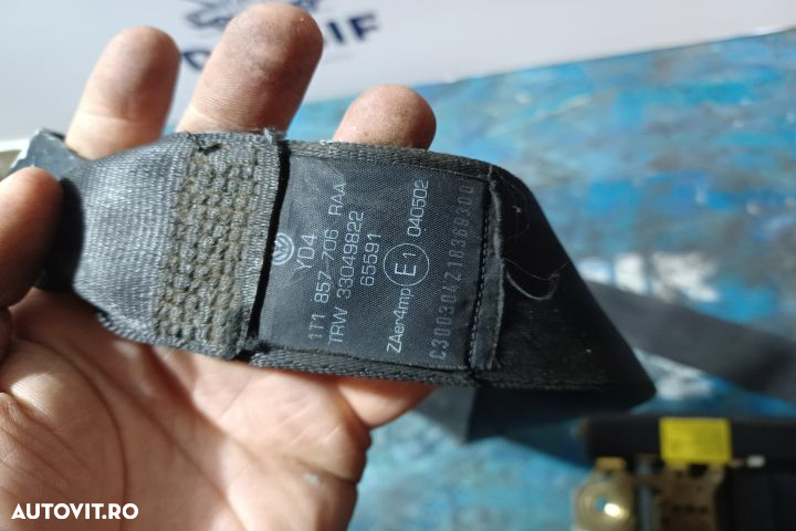Centura siguranta fata dreapta 1T1857706RAA Volkswagen VW Touran 1 [2 - 3
