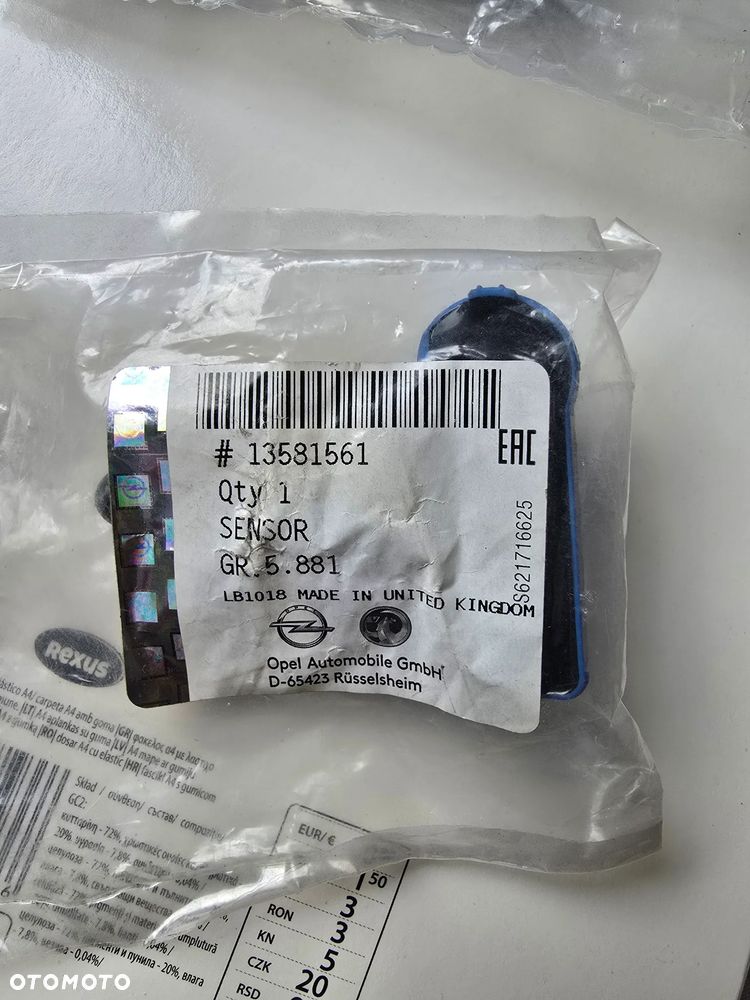 Czujniki ciśnienia opon TPMS OPEL - 17