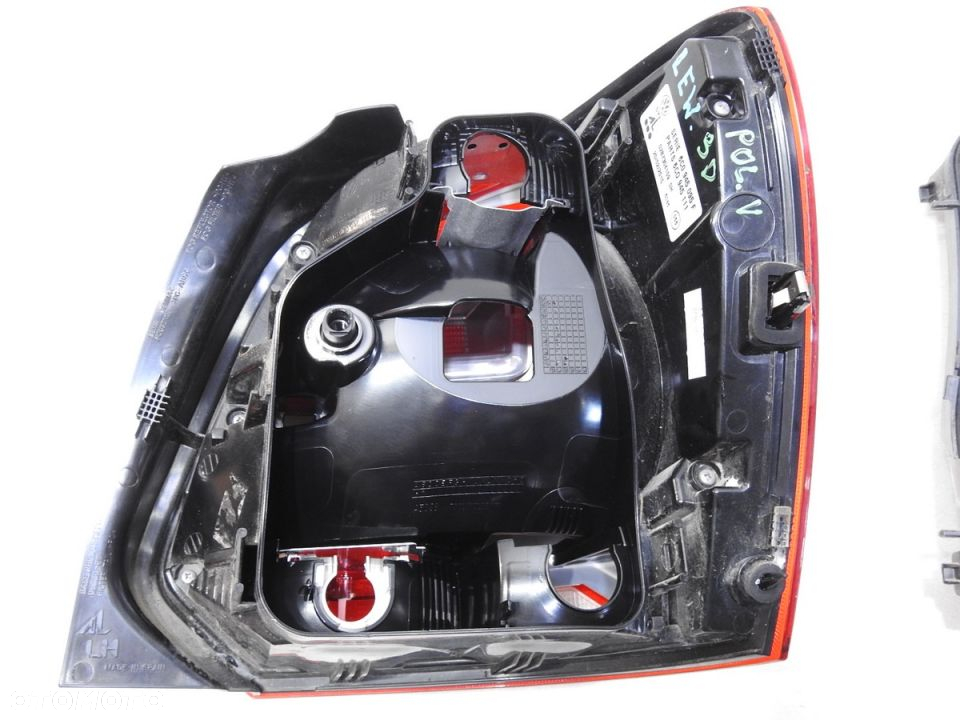 LAMPA LEWA TYLNA TYŁ VW POLO V 6C 3D LIFT - 7