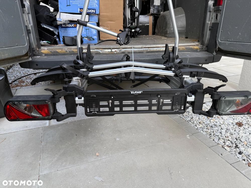Eufab SD260 Bagażnik wysuwany na 2 rowery - 7