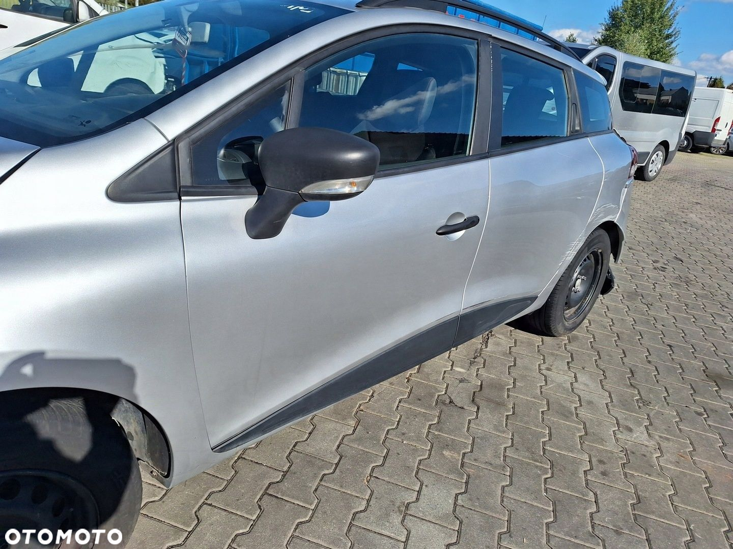 RENAULT CLIO 4 IV KH 12-20 Grandtour KOMBI SREBRNE DRZWI TYŁ LEWE TED69 - 3