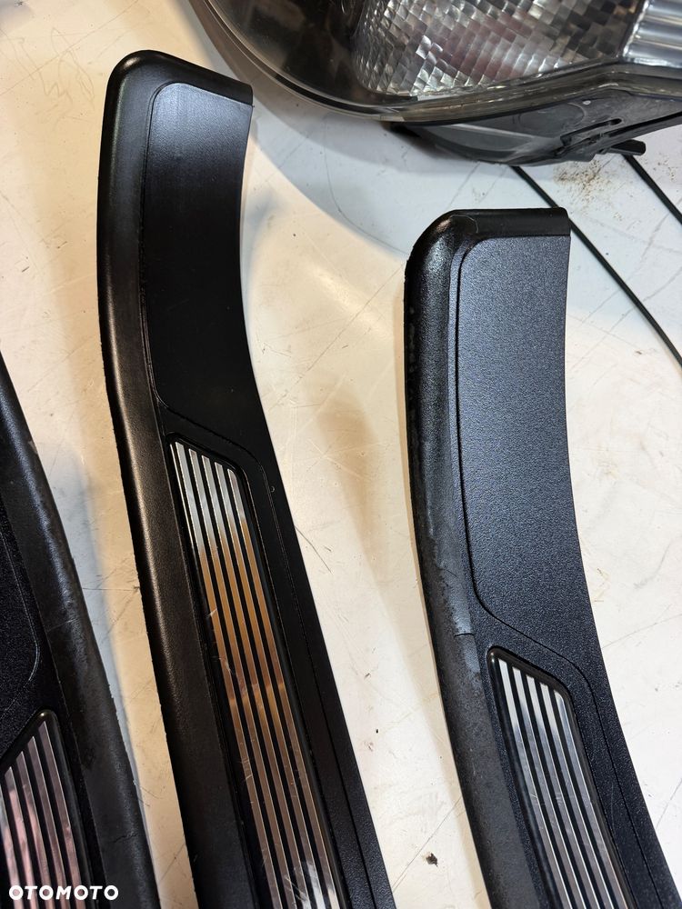 Nakładki progowe listwy M pakiet bmw e39 3 ładne jedna słaba - 6