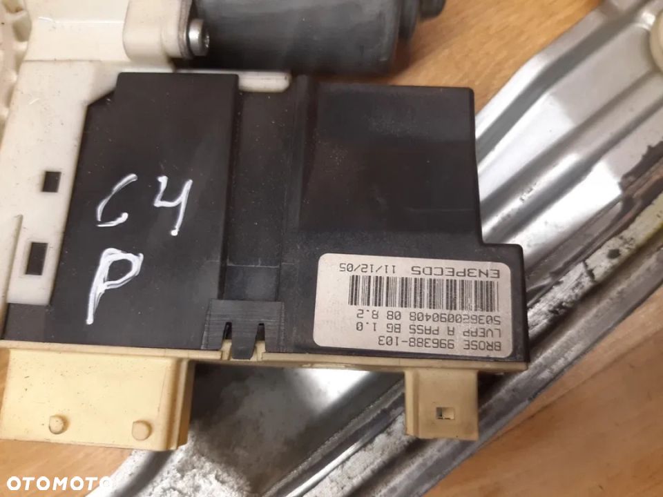 podnosnik szyb lewy prawy citroen c4 3d - 2