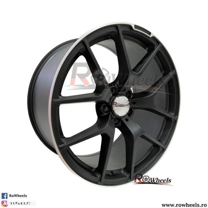 Jante Mercedes 19 AMG Negru mat R19 W222 W221 W212 W204 - 3