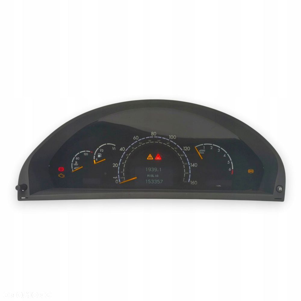LICZNIK ZEGARY A2205403211 Mercedes W220 3.2 4.0 CDI 153 357 mil Anglik - 10