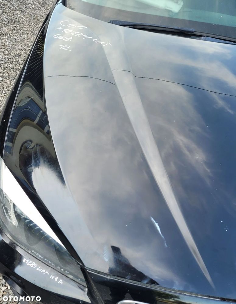 MASKA POKRYWA SILNIKA BMW X1 E84 LIFT 668 SCHWARZ II C61 - 2