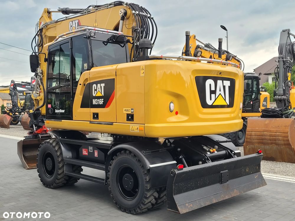 Caterpillar M316F / ROTOTILT ze szczypcami / sprowadzona / - 6