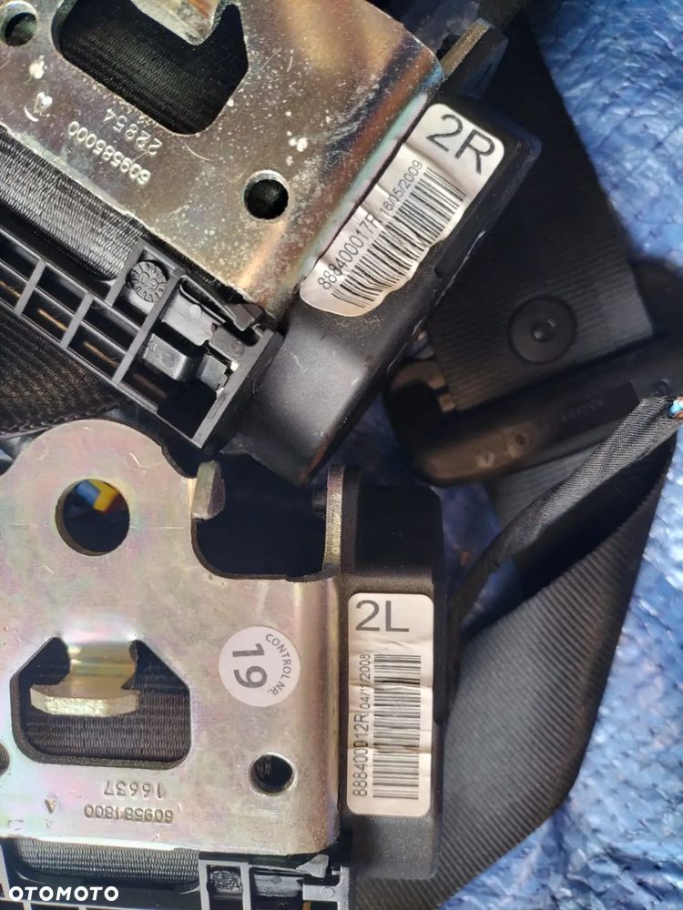 AIRBAG AIR BAG PODUSZKA KIEROWCY PASAŻERA PASY PAS BEZPIECZEŃSTWA LEWY PRAWY PRZÓD TYŁ CZARNY NAPINACZ SENSOR KOMPLET ZESTAW 985100002R 985258772R 285581790R 868840006R 868850006R 888400012R 888400017R RENAULT LAGUNA III 3 COUPE GT - 9