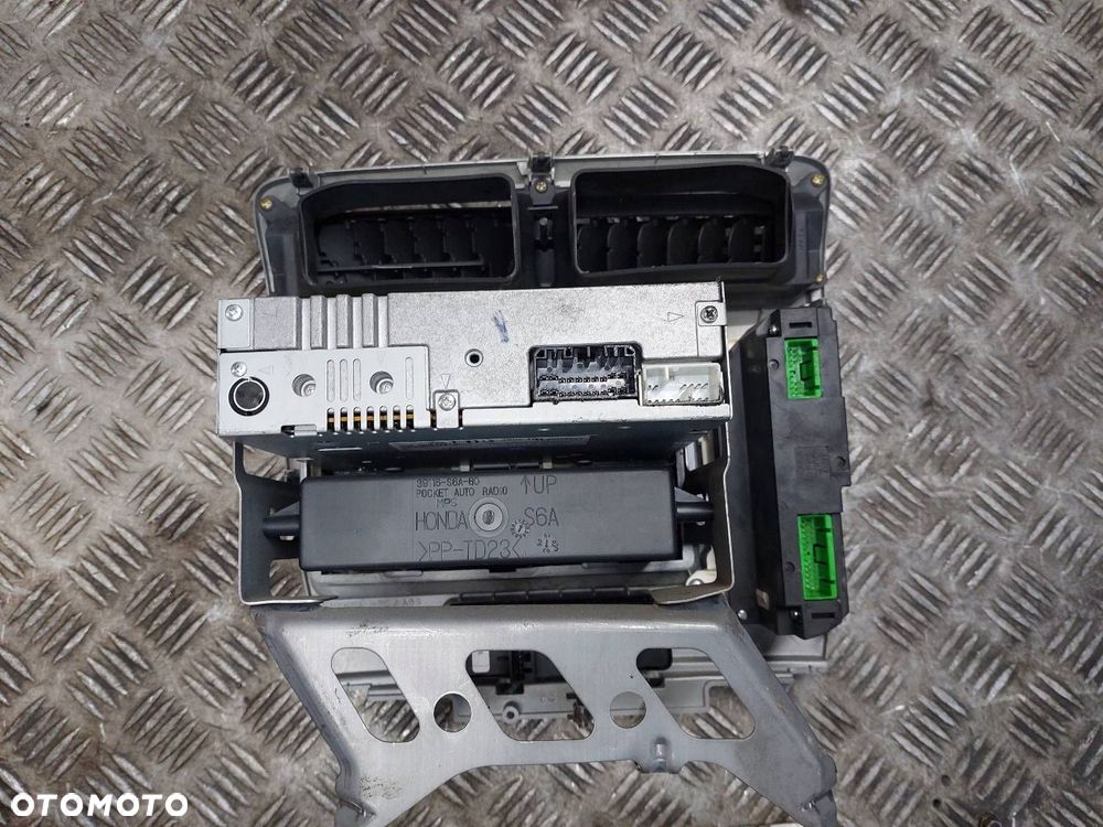 RADIO ODTWARZACZ + PANEL NAWIEWU + RAMKA KRATKA HONDA CIVIC VII HB - 6