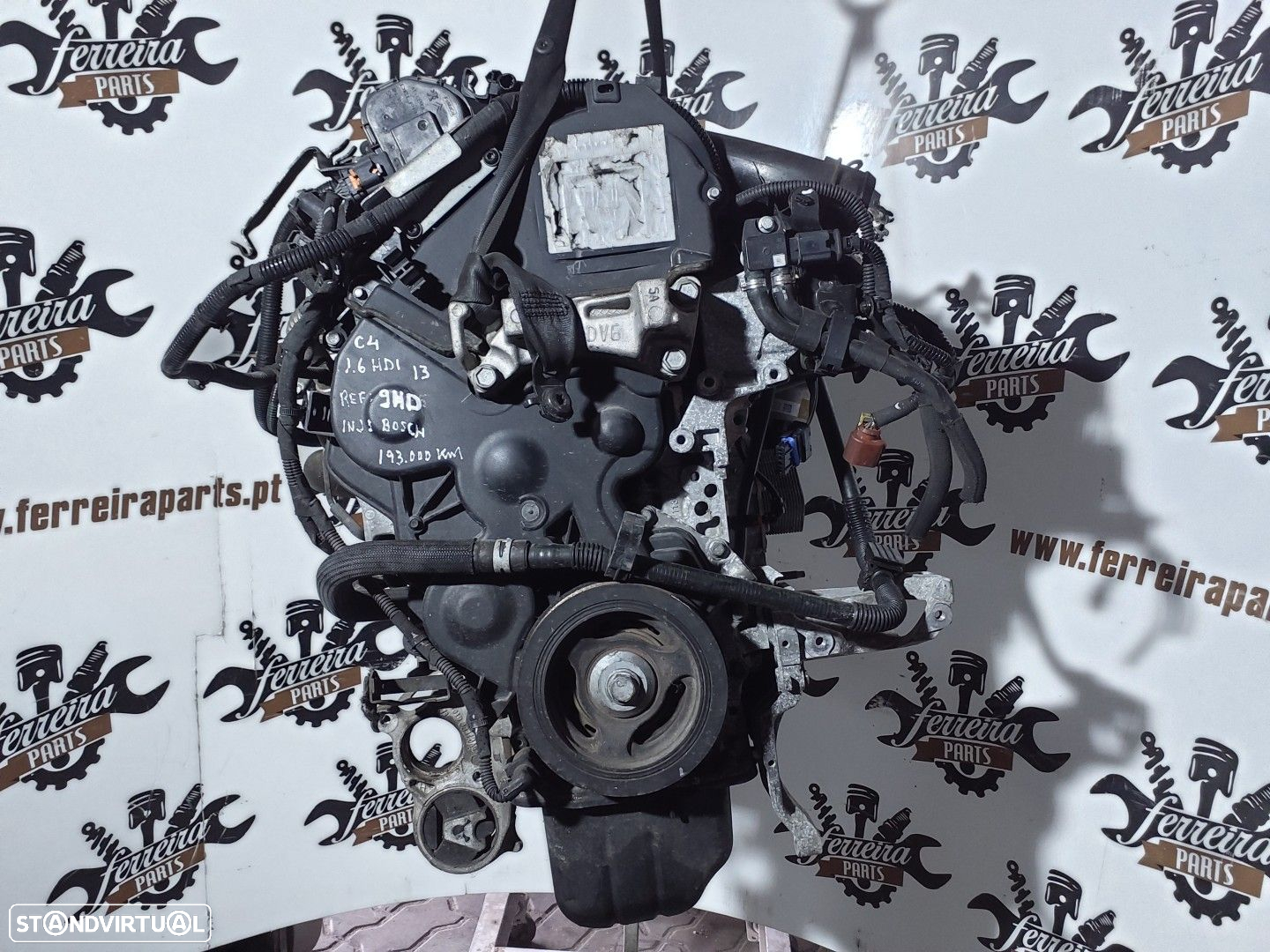 Motor Citroen C4 1.6 HDI REF: 9HD - 5