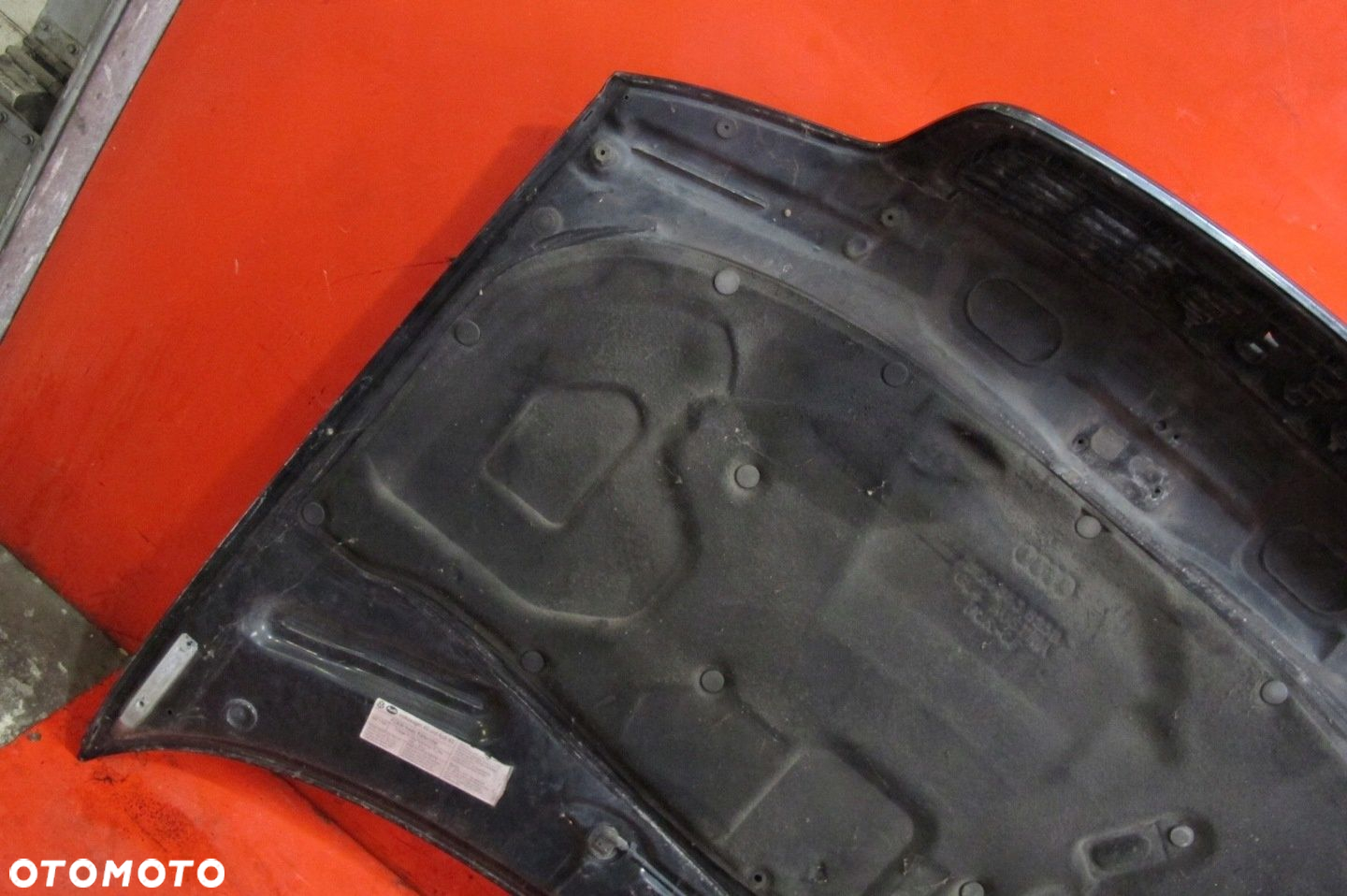 AUDI A4 B5 8D 8D2 8D5 1994-1998 MASKA POKRYWA SILNIKA GRILL PRZÓD - 9