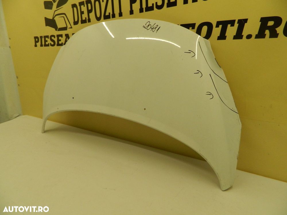 Capota motor Peugeot 207, 2007, 2008, 2009, 2010, 2011, 2012 - 4