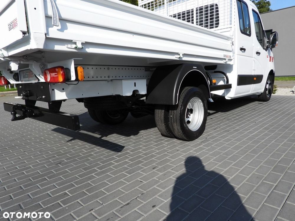 Renault MASTER WYWROTKA PODWÓJNA KABINA DOKA 6 MIEJSC TEMPOMAT LEDY BLIŹNIACZE KOŁA KLIMATYZACJA  165KM - 17