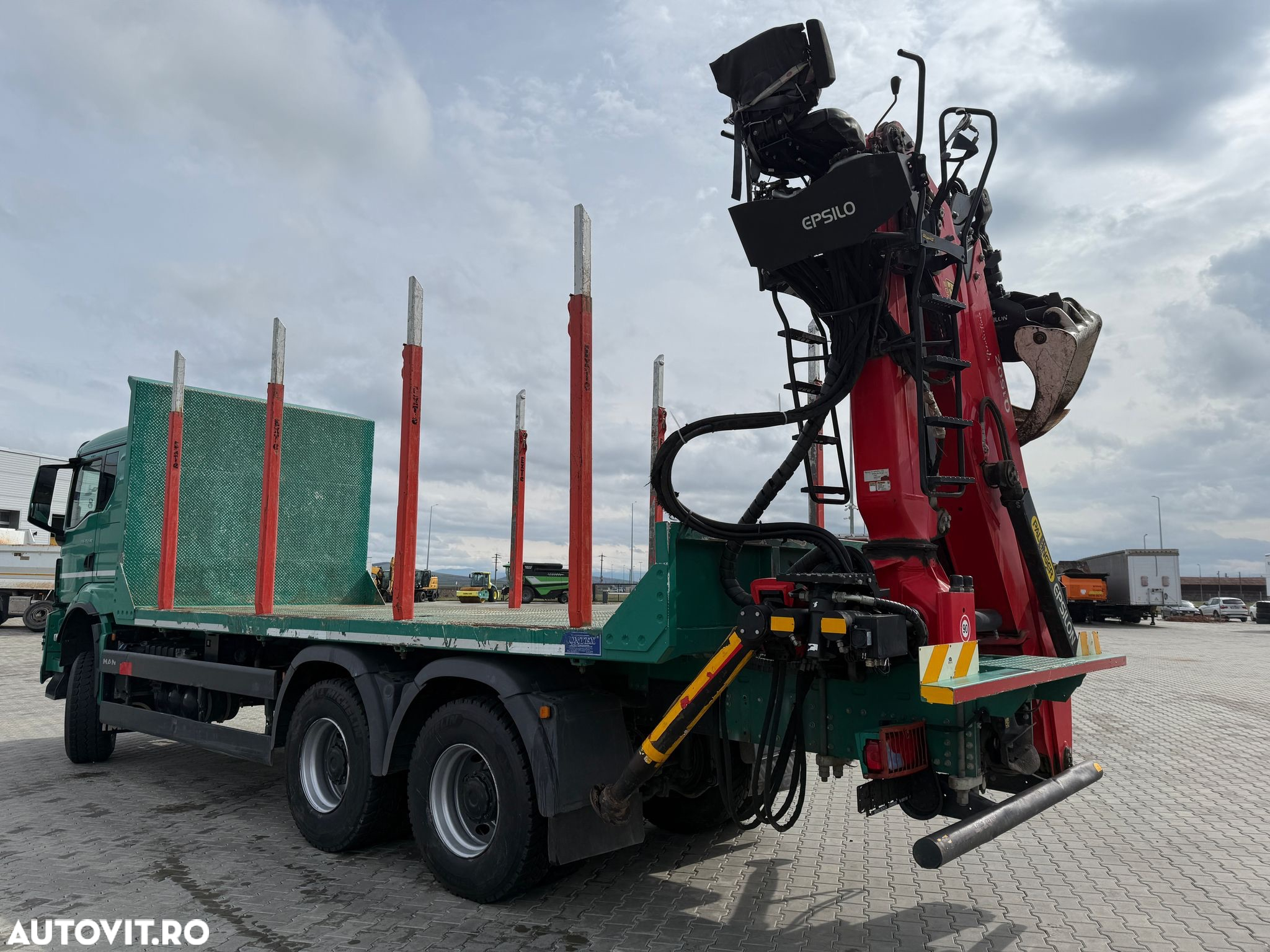 MAN TGS 33.510, Palfinger Q150, 99.000km, 2021, 6x6 - 16