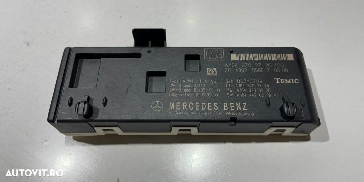 Modul haion a1648702726 Mercedes-Benz ML W164 [facelift] [2008 - 2011 - 1