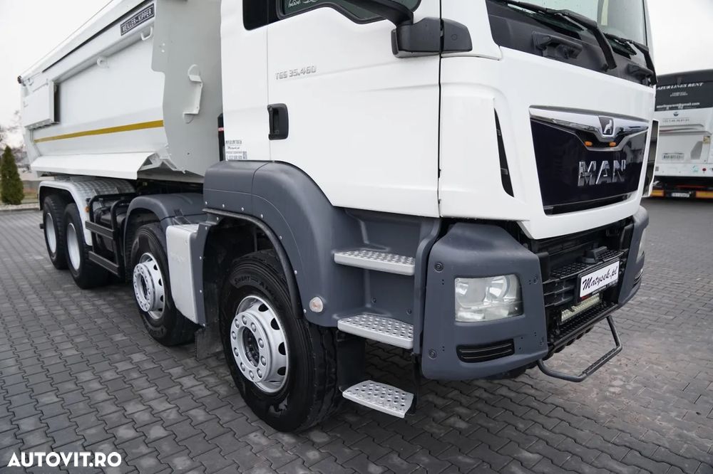 MAN TGS 35.460 / 8X4 / BASCULATOR SPATE / HYDROCLASP / MEILLER KIPPER / AUTOMAT / EURO 6 - 13