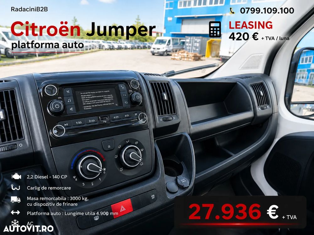 Citroën Jumper paltforma auto - 8