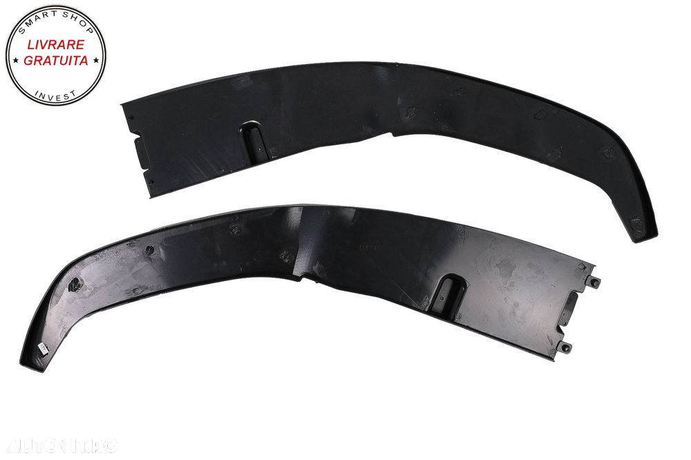 Prelungire Bara Fata Negru Lucios BMW Seria 5 G30 G31 (2017-2019) M Sport Design- livrare gratuita - 7