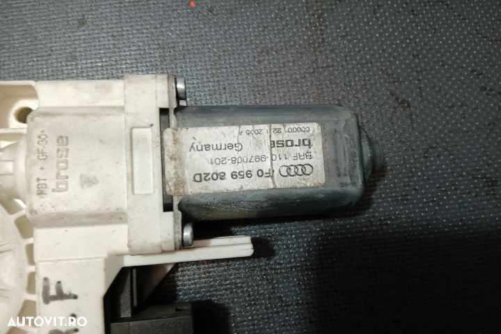 Motoras macara geam fata dreapta 4F0959802D 4F0959802D Audi A6 4F/C6 - 4