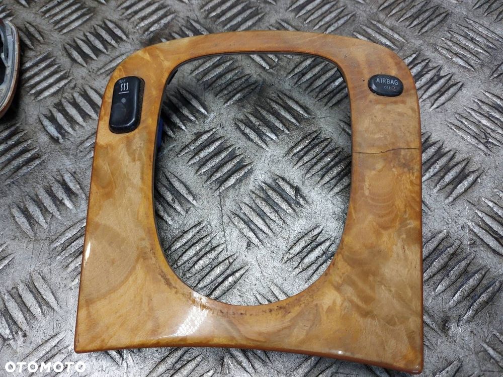 DEKORY LISTWY OZDOBNE KOMPLET DREWNO MERCEDES-BENZ W220 2208300985 - 6