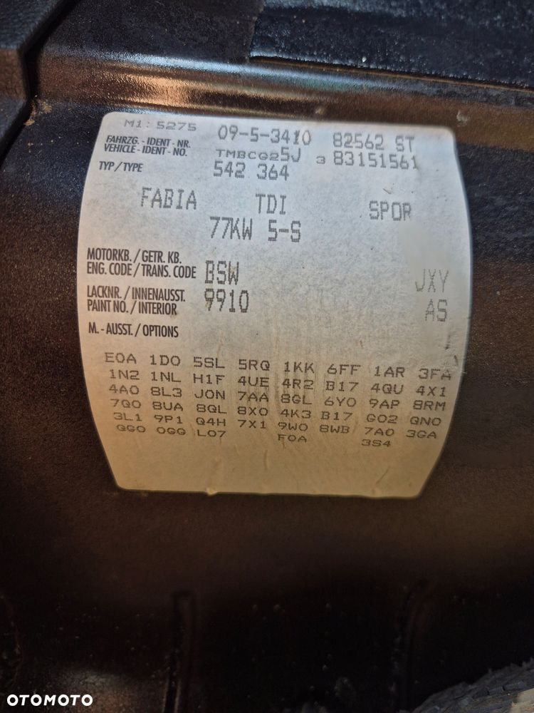 Skoda Fabia 1.9 TDI Sport - 11