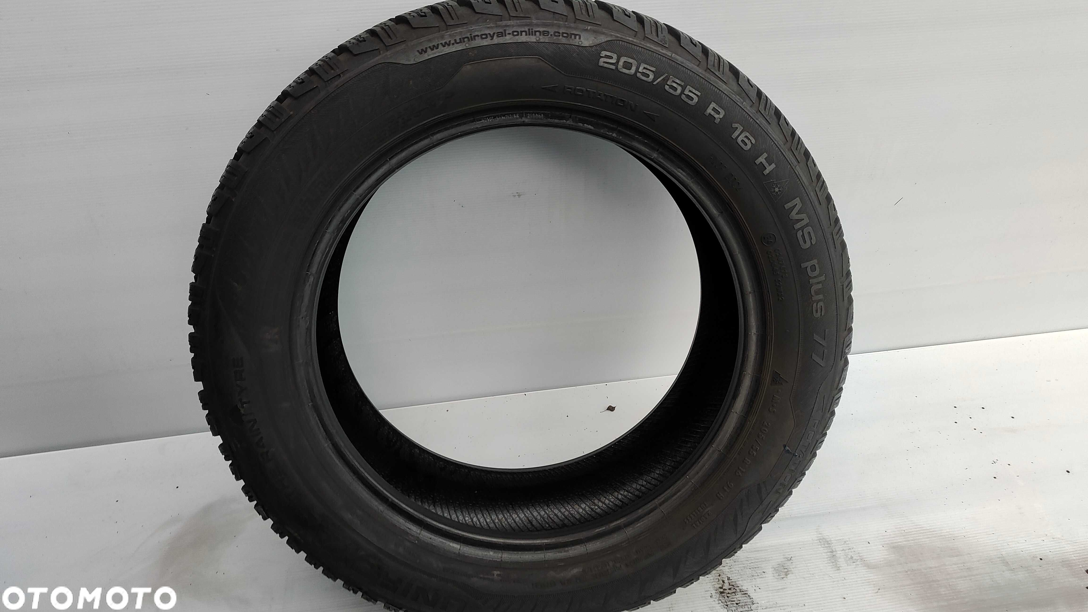 Opony Zimowe 205/55/16 Uniroyal 4szt 7,5mm MB - 6