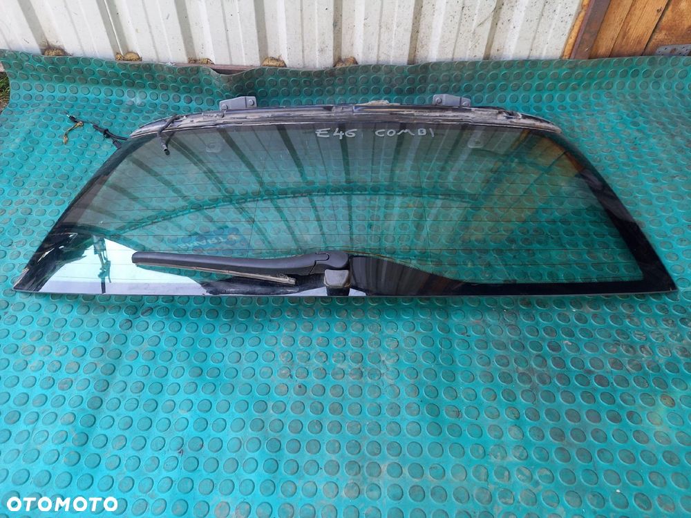 BMW E46 KOMBI SZYBA TYŁ TYLNA ORYGINAŁ OE - 10