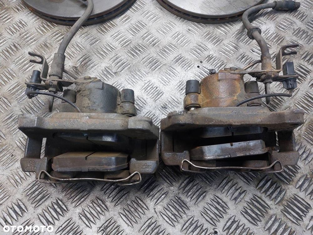 TARCZE HAMULCOWE PRZÓD + KLOCKI + ZACISKI AUDI A4 B6 1.8 T - 3