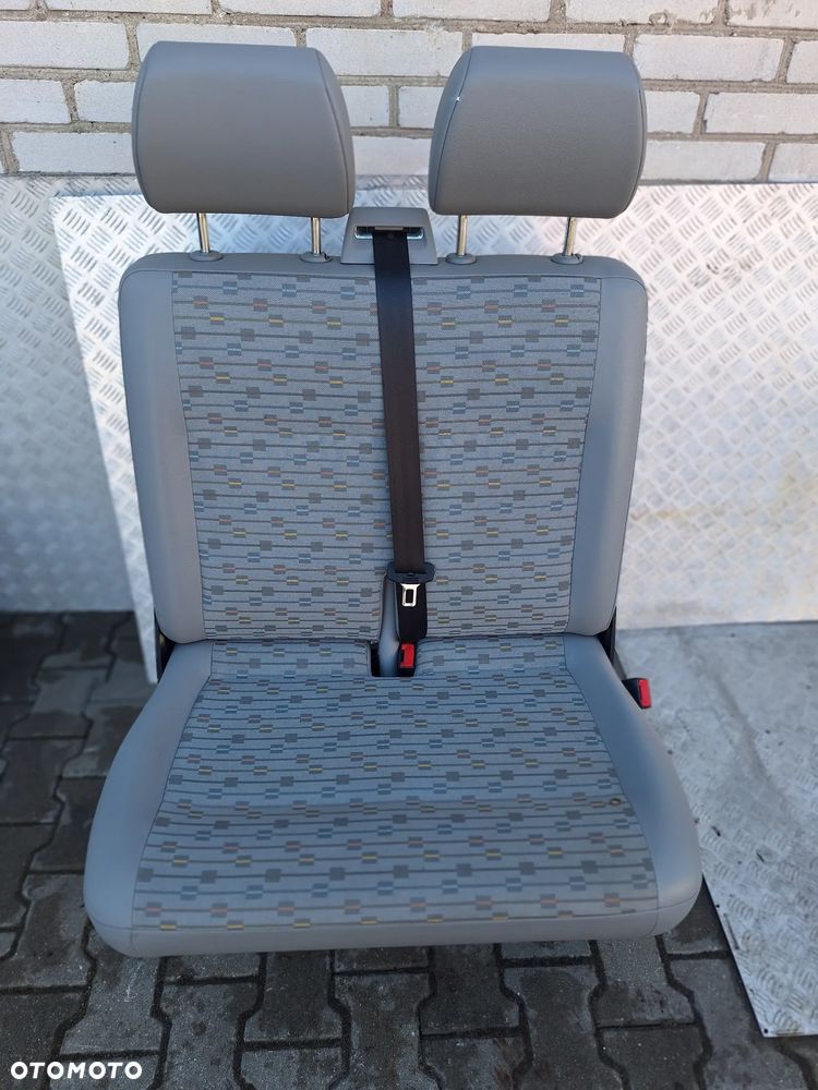 FOTEL KANAPA DWÓJKA PASAŻERA - VW TRANSPORTER T5 LIFT T6 - 1