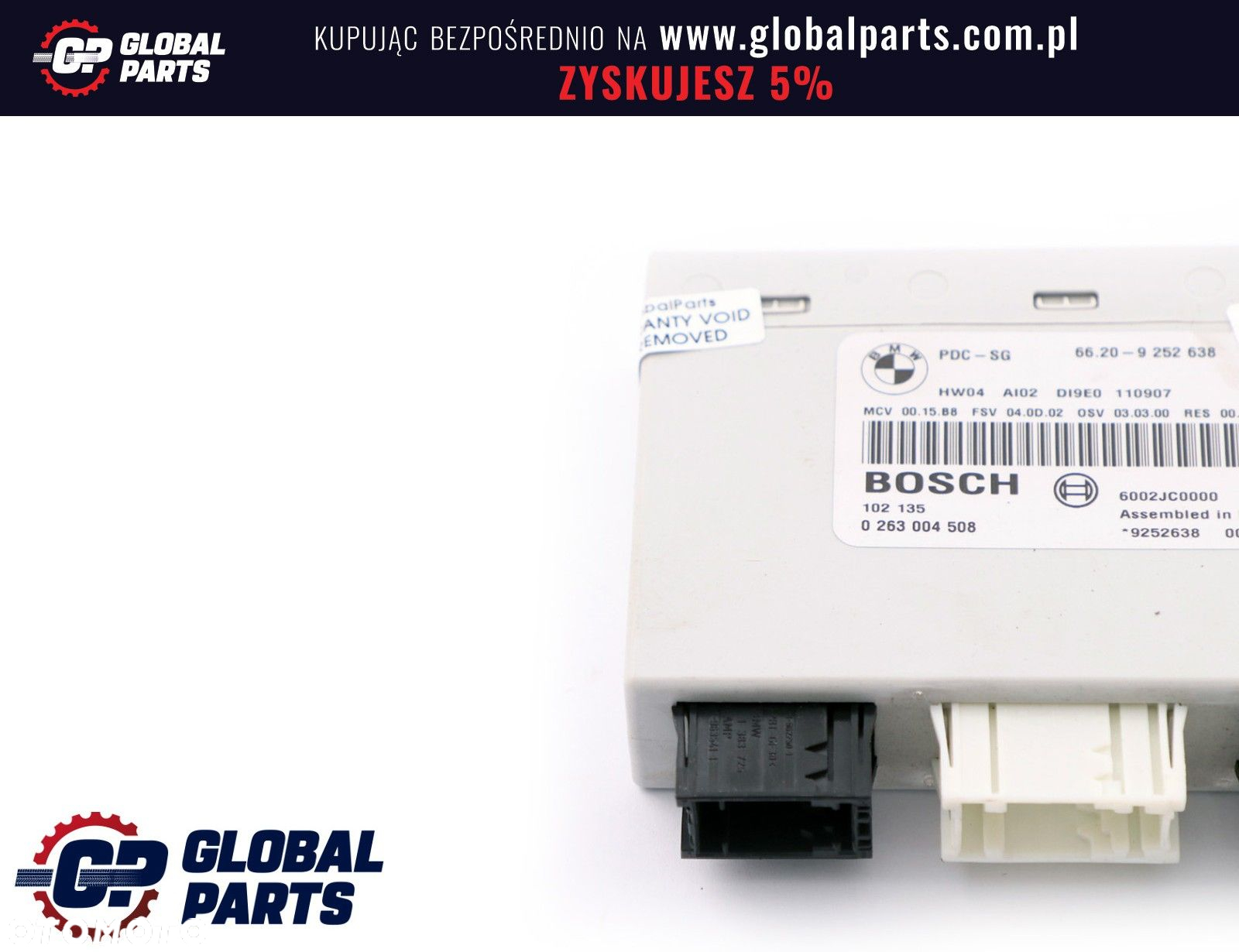 BMW E81 E82 E87 E88 E90 E91 E92 E93 Sterownik Moduł PDC - 4