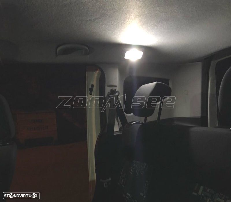 KIT COMPLETO 5 LAMPADAS LED INTERIOR FIAT FIORINO 07-12 - 4