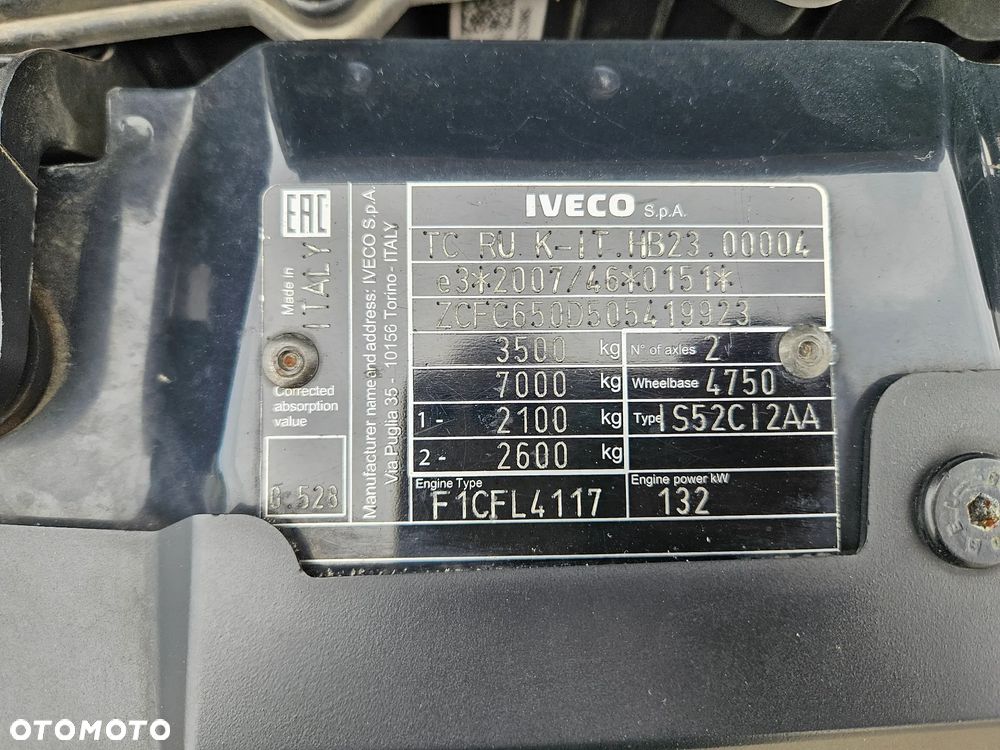 Iveco Daily 50-180 Hi-Matic , HDS, Zawieszenie pneumatyczne - 39