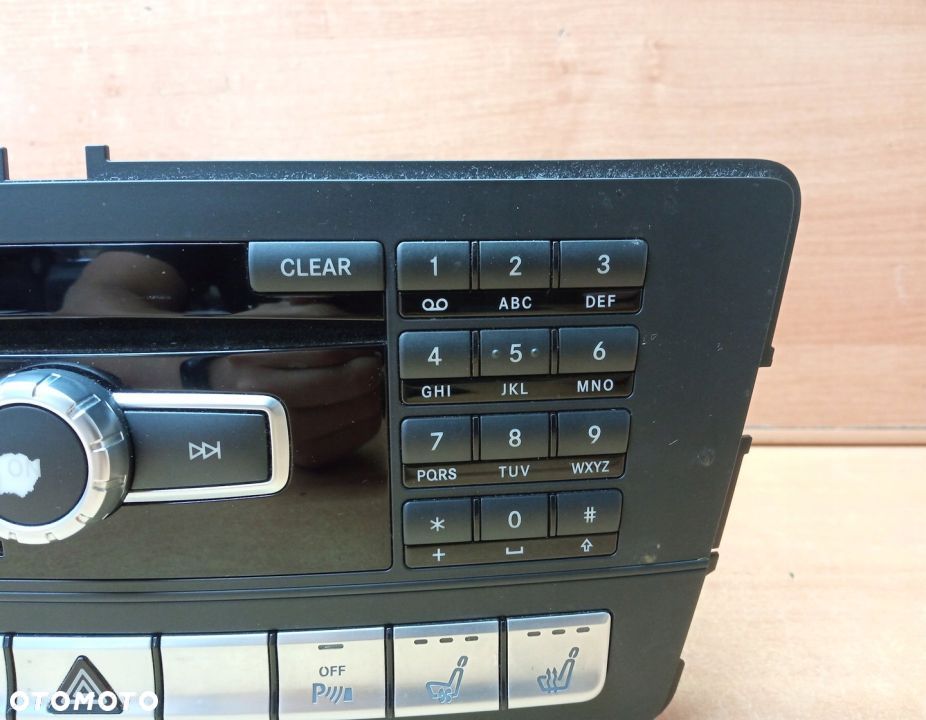 RADIO ZMIENIARKA MERCEDES GL X166 A1669000109 - 3