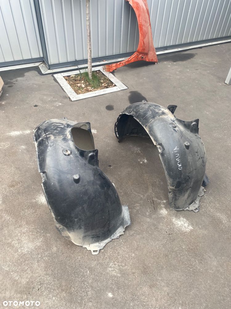SKODA OCTAVIA 3 III 5E0 ŁADNE ORYGINALNE NADKOLE PRZEDNIE LEWE LEWY PRZÓD   lift Wwa - 3