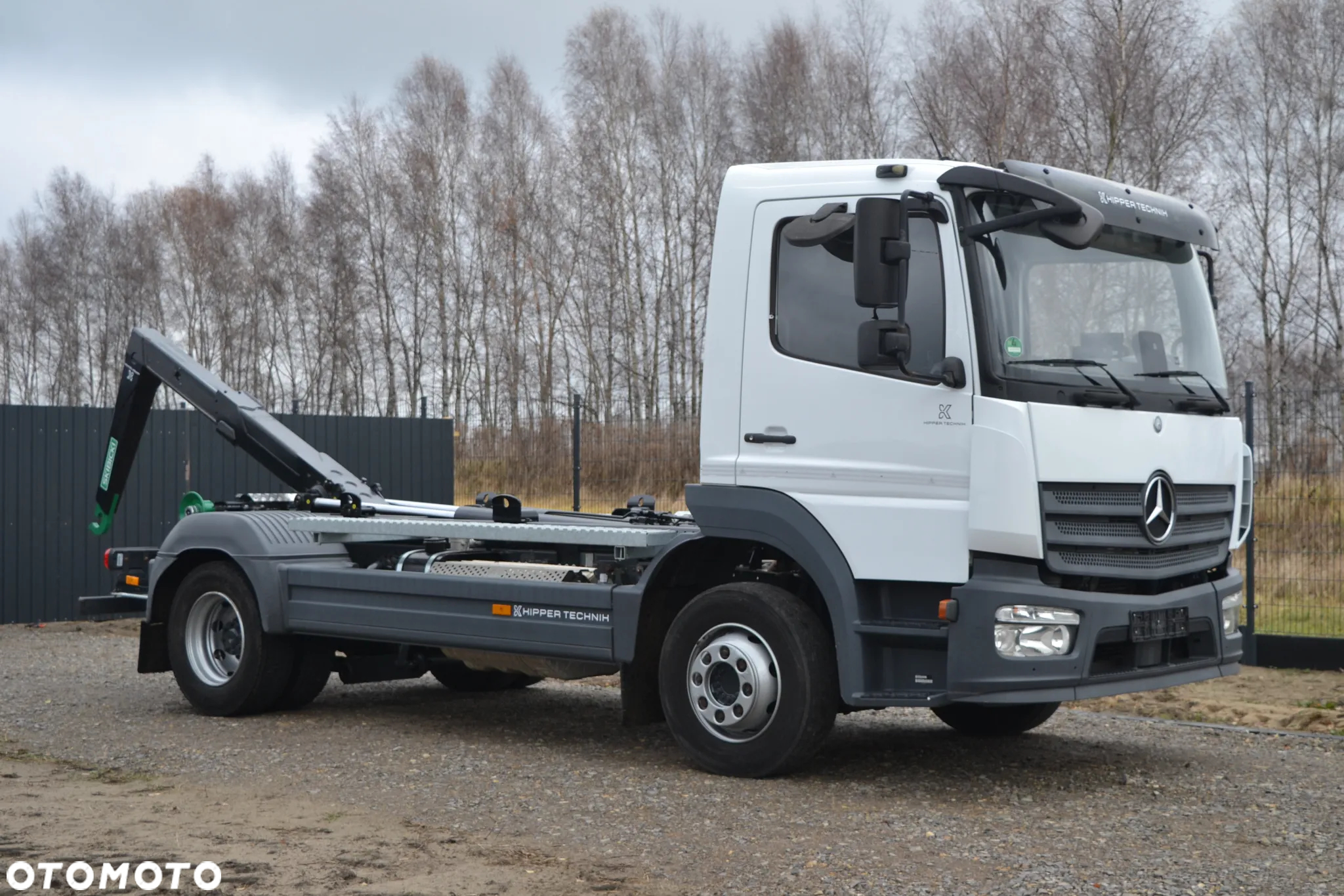 Mercedes-Benz Atego 1224 Nowe urządzenie hakowe SKIBICKI Hakowiec Meiller HYVA Palfinger - 6