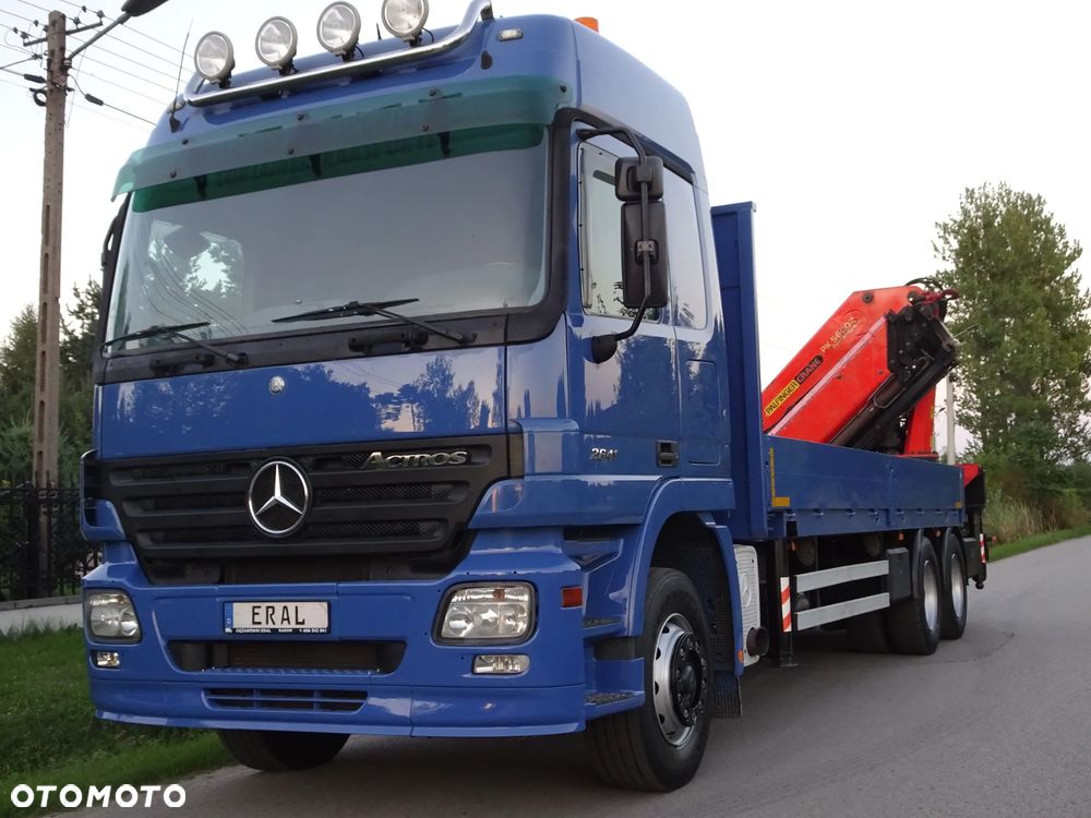 Mercedes-Benz Actros 2641 6x4 Palfinger PK 56002 stare tacho sprowadzony z Niemiec