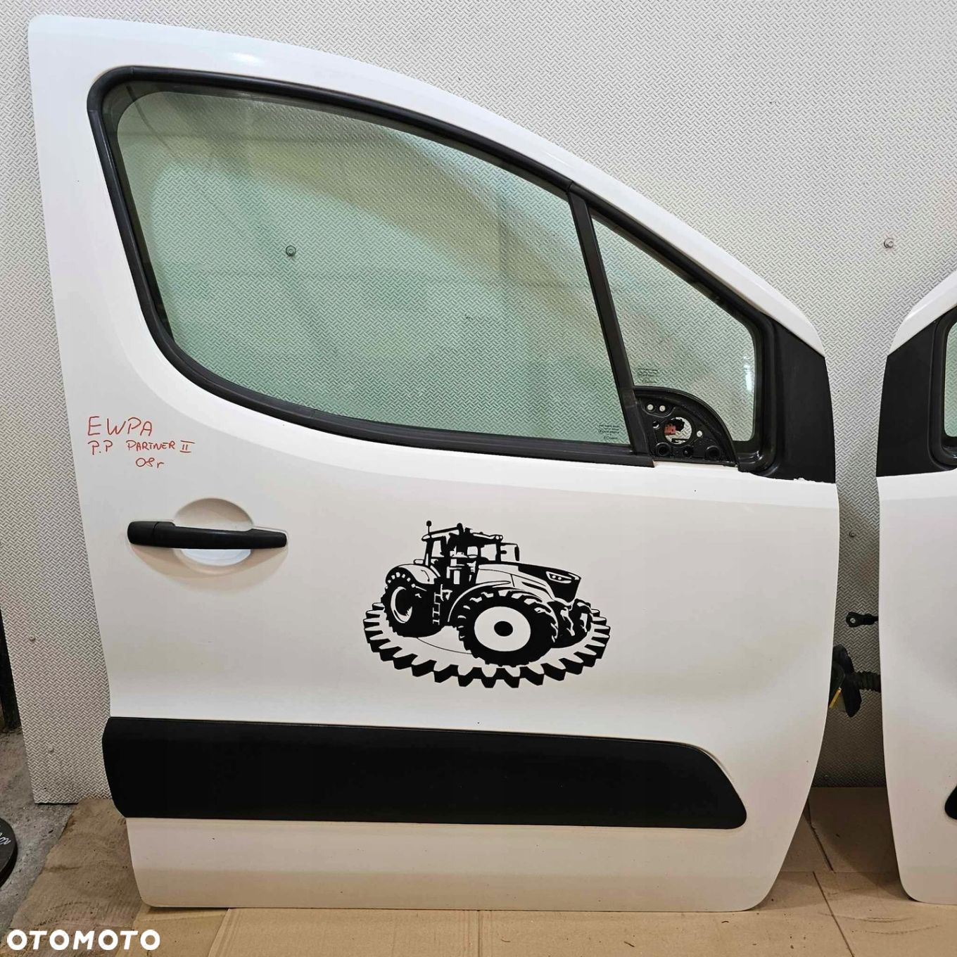 PEUGEOT PARTNER III CITROEN BERLINGO II DRZWI PRZÓD LEWE PRAWE PRZEDNIE EWP - 3
