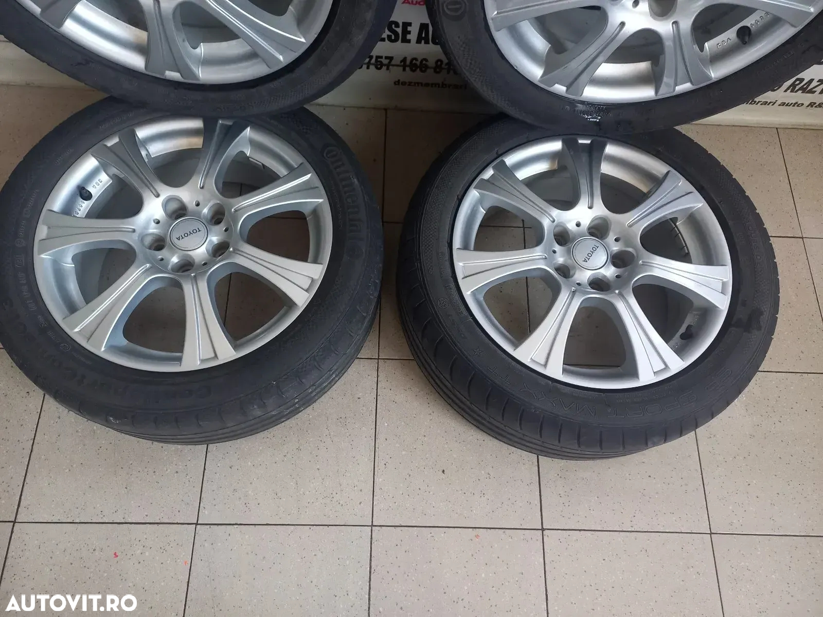 Set Jante Aluminiu R17 Toyota Avensis Corolla Corolla Verso Etc. 5x114.3 Hyundai Tucson Kia Etc. 225/50R17 - 4