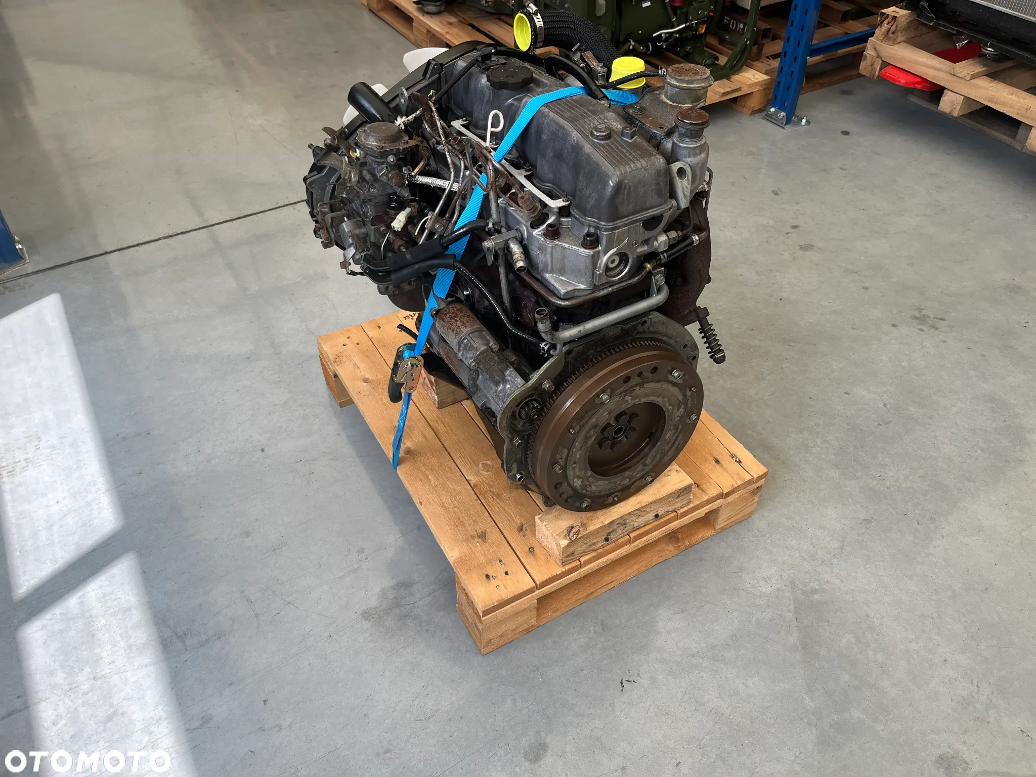 SILNIK KOMPLETNY 2.5 TD MITSUBISHI PAJERO L200 4D56 4877 netto - 6