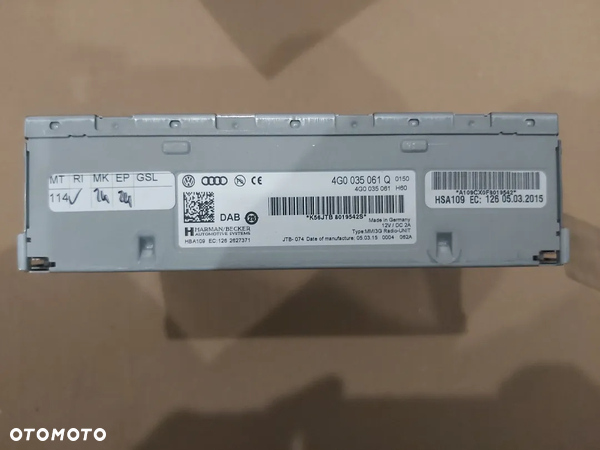 AUDI SQ5 MODUŁ TUNER TV 4G0035061Q