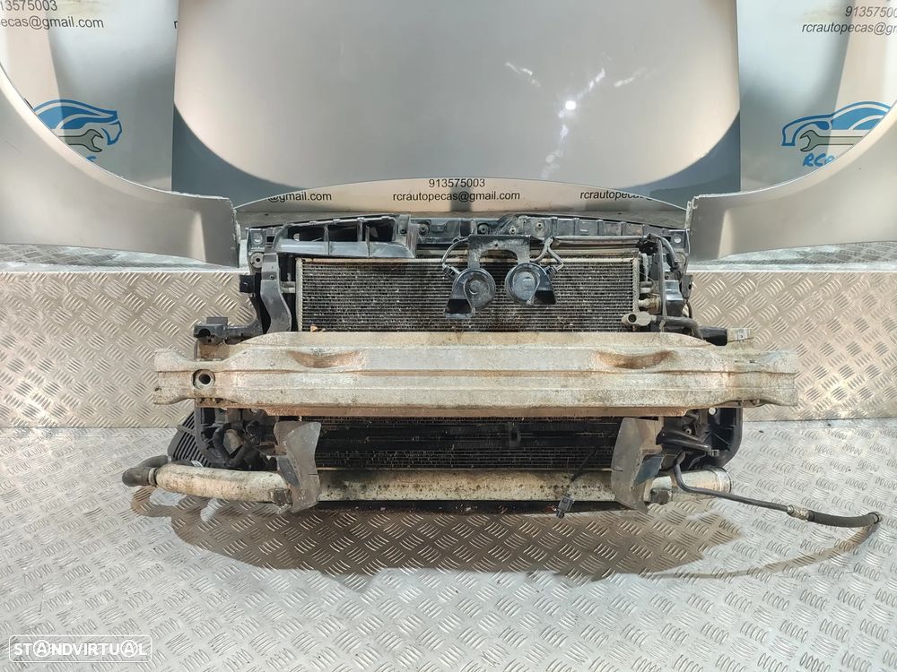 FRENTE COMPLETA AUDI A6 C6 SLINE S-LINE CAPOT PARACHOQUES GUARDA-LAMAS OTICAS RADIADOR VENTILADOR FRENTE FIBRA REFORÇO - 20