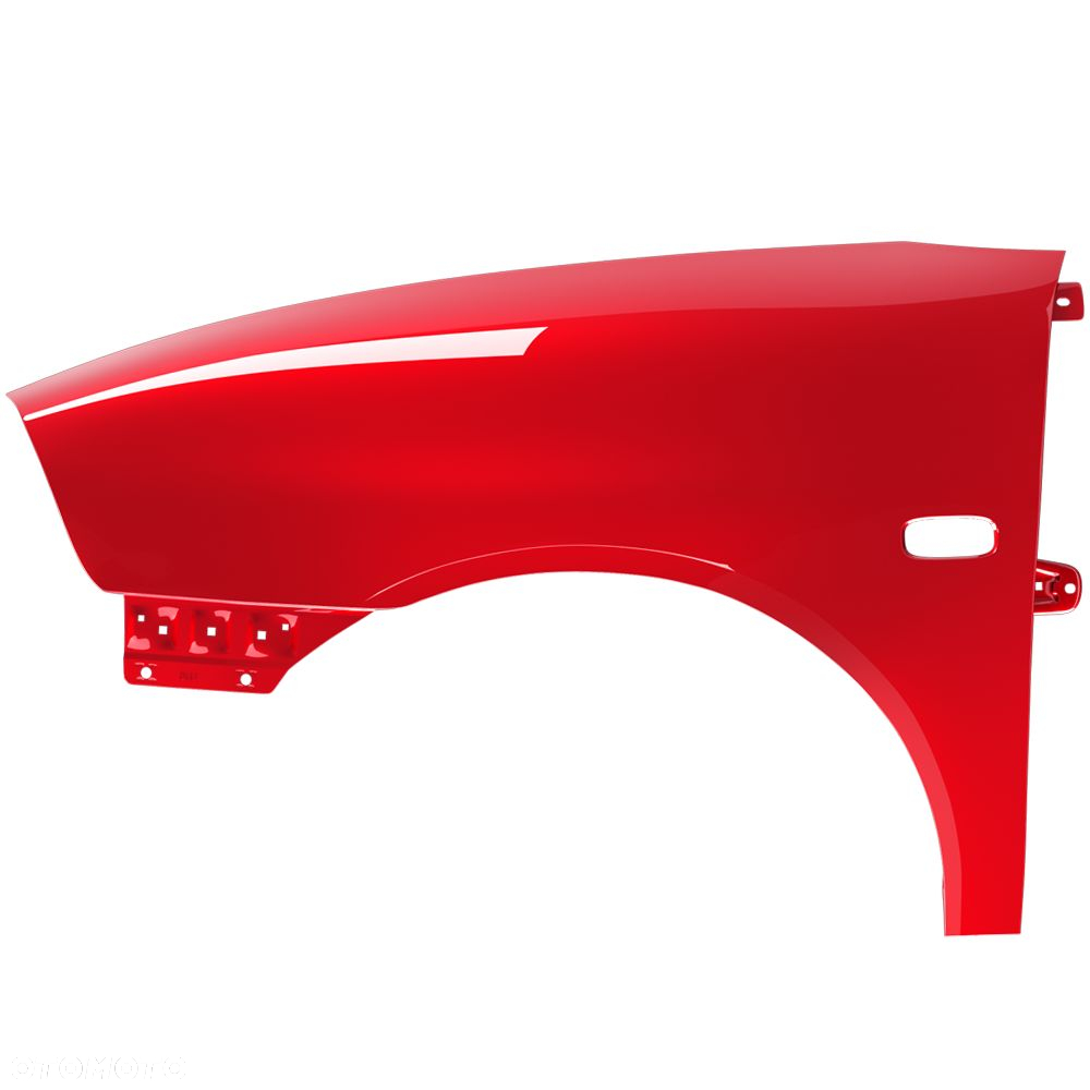 BLU Błotnik Seat Ibiza 3 III Cordoba 2 II 6L LP3G lewy przód czerwony 02-08 ocynk FlashRot - 2