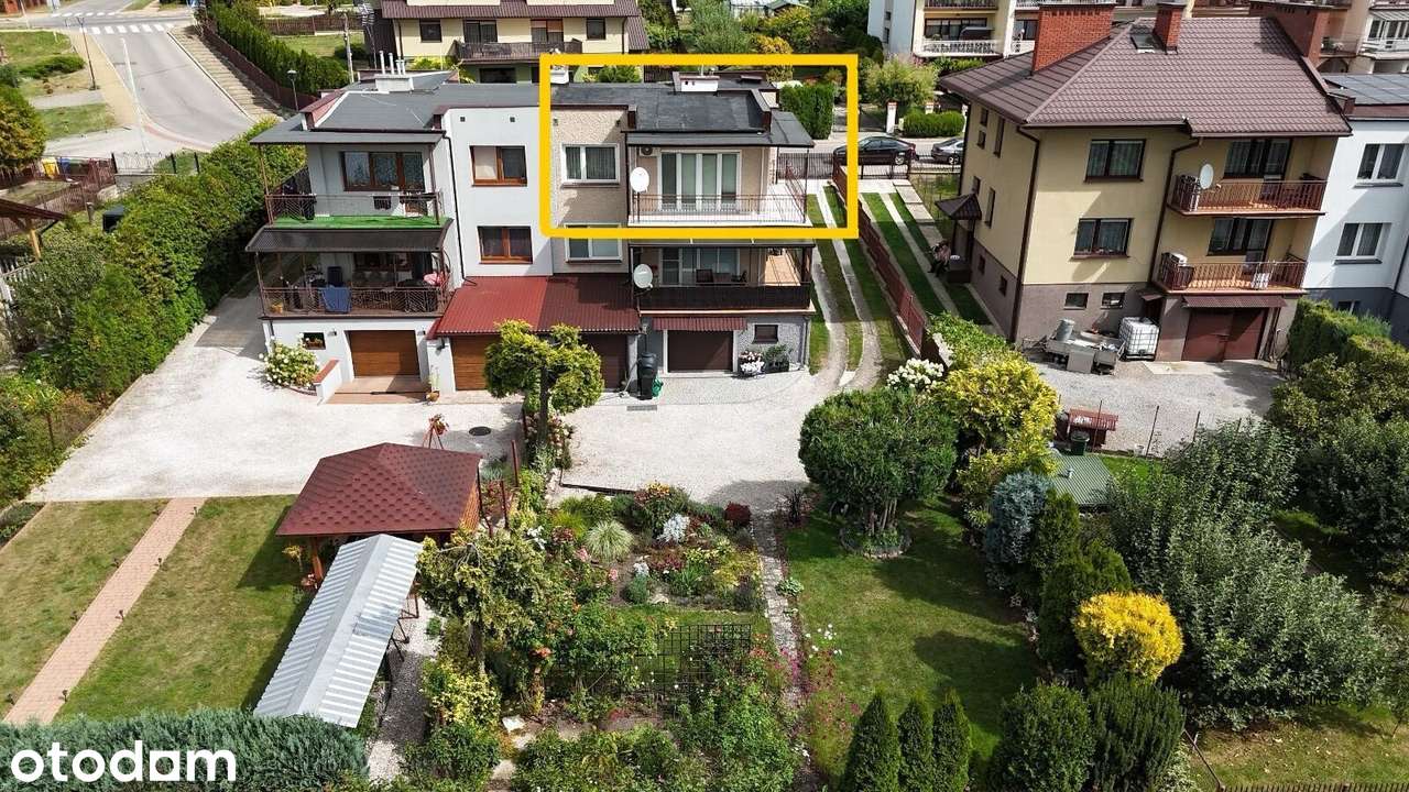 Mieszkanie z ogródkiem, balkonem i garażem Staszów