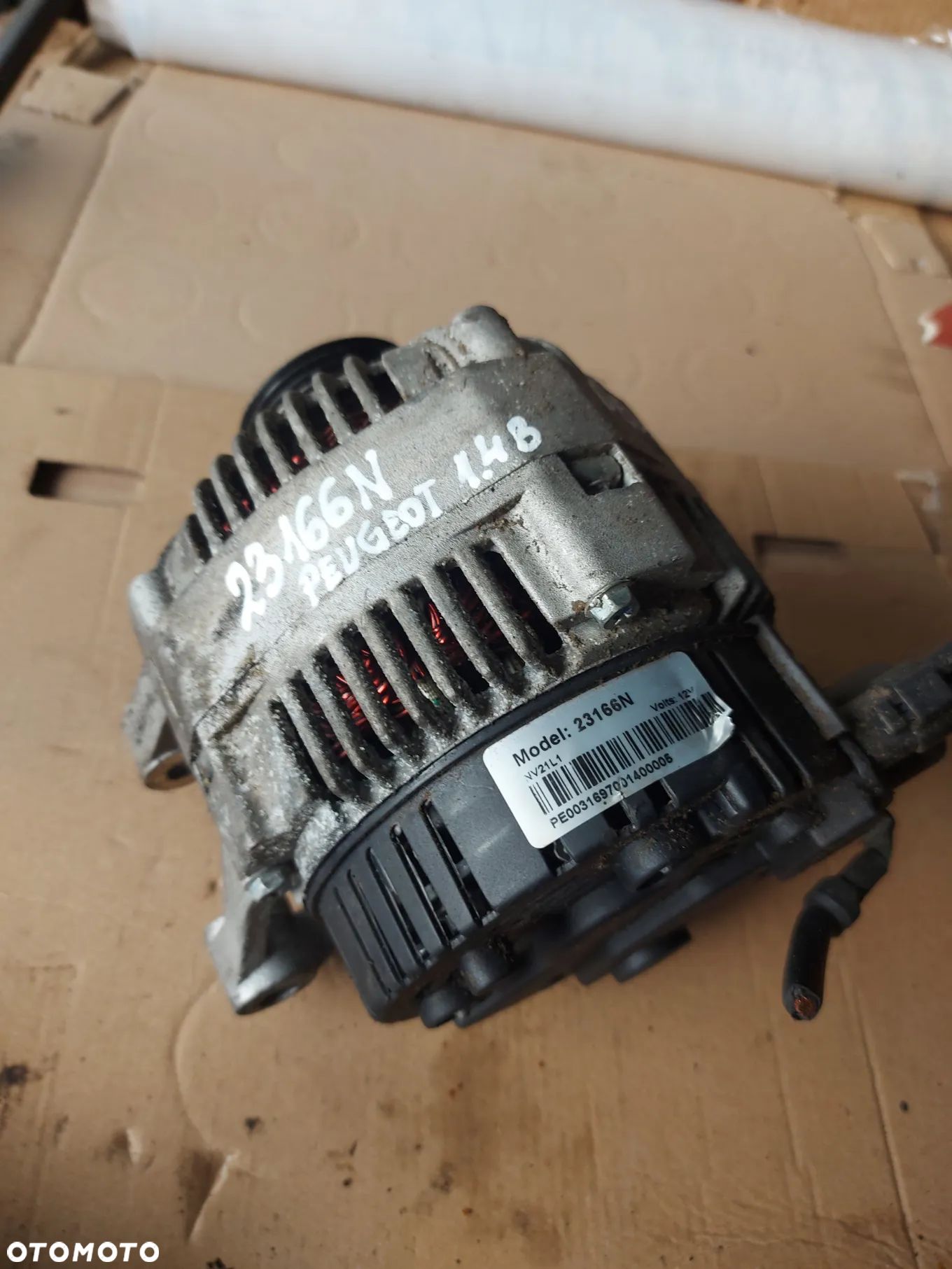 ALTERNATOR PEUGEOT CITROEN C4 COUPE 1.4B 12V 23166N - 1