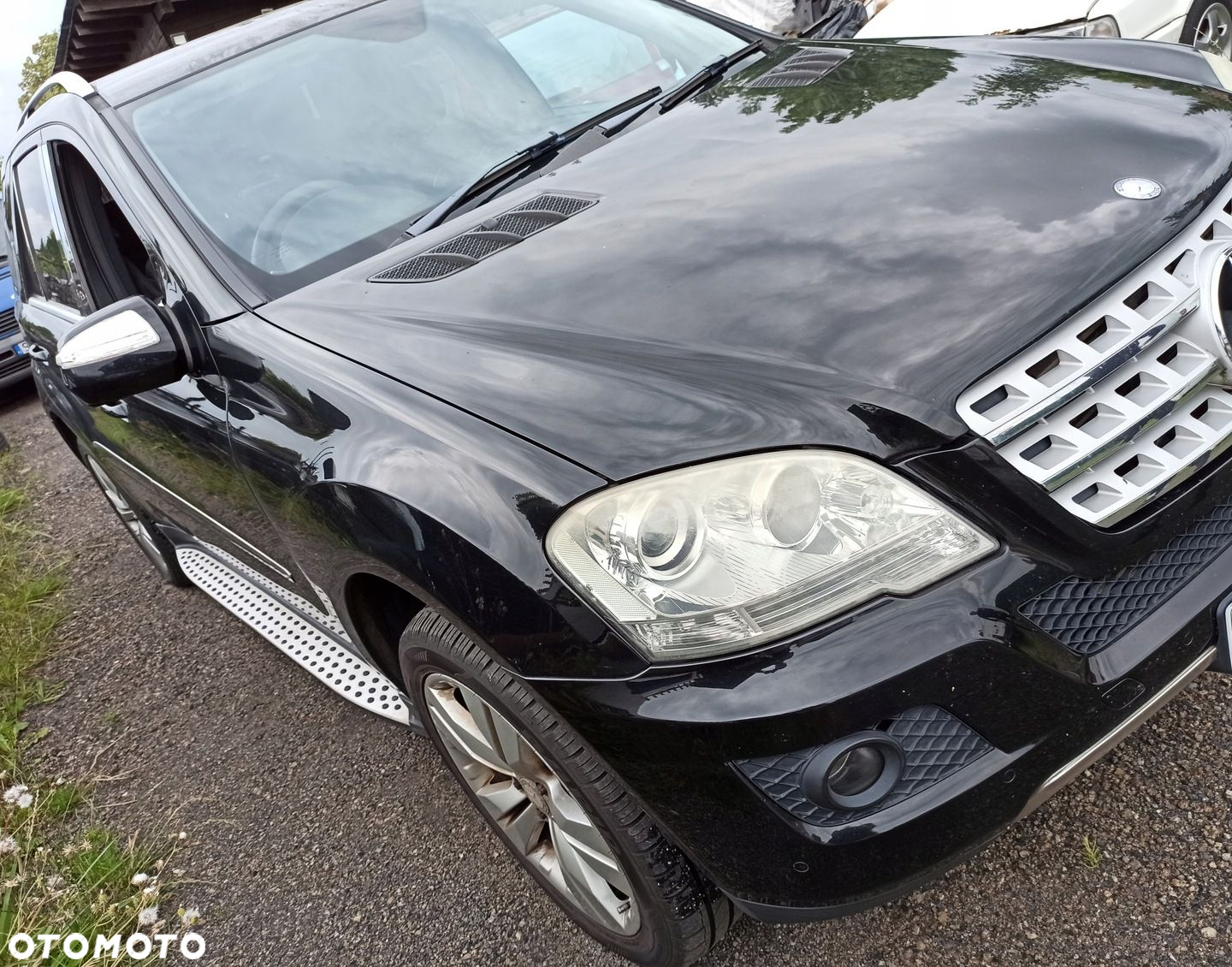 MERCEDES ML W164 LIFT 08-11 GRILL ATRAPA - 13