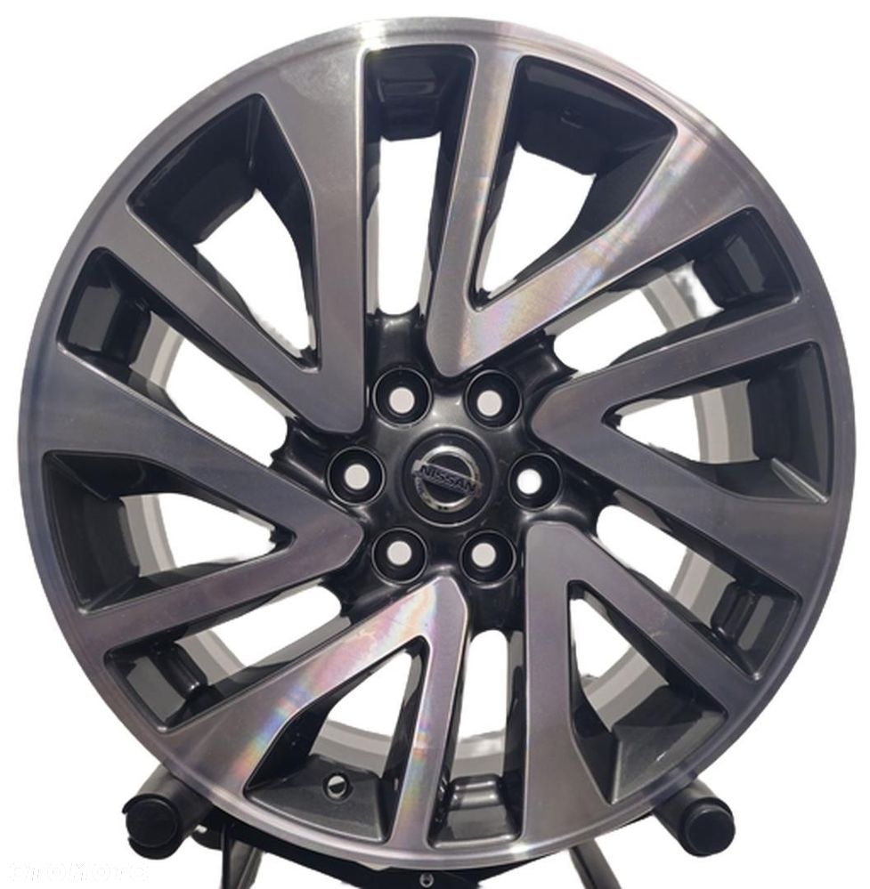 Felgi aluminiowe OE NISSAN NAVARA 7x18 6x114,3 ET45 4JA6A JAK NOWE ! - 3