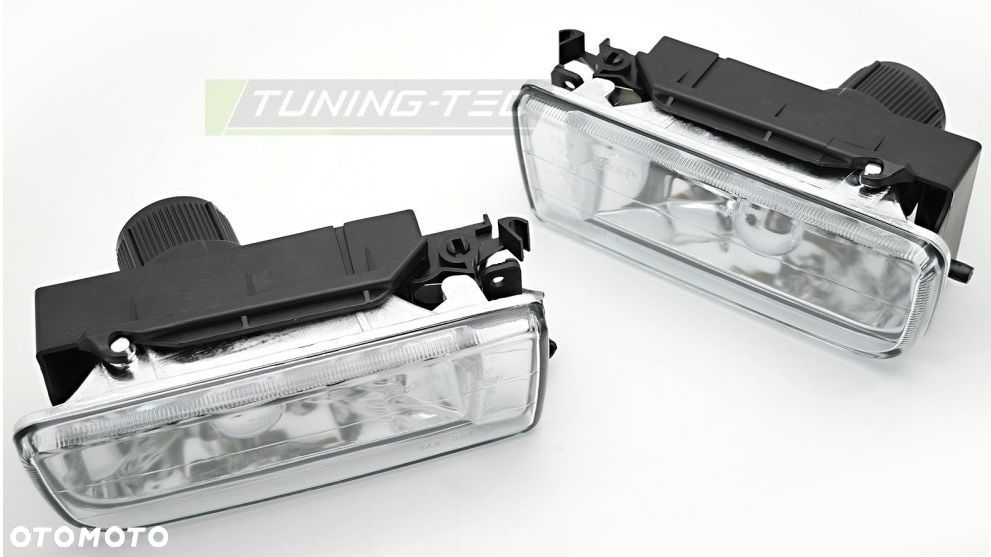 Halogeny Lampy pmg ramka L+R Tuning Przeźroczyste Chrom Bmw 3 e36 1990-1999 - 2