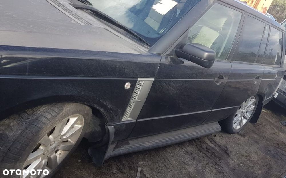 Przód kompletny Range Rover Supercharged 4.2 V8 maska zderzak błotnik lampa pas - 4